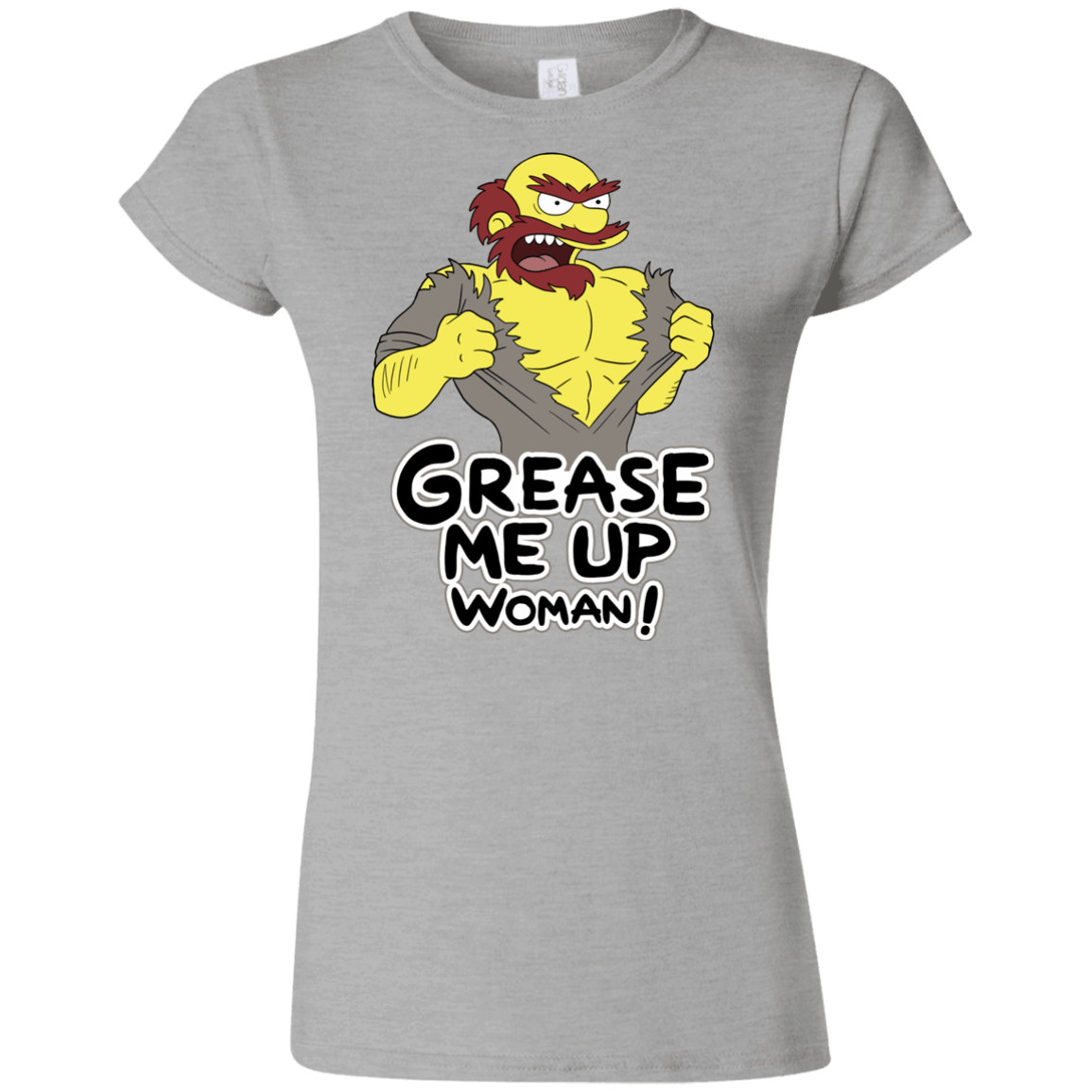 T-Shirts Sport Grey / S Grease Me Up Junior Slimmer-Fit T-Shirt