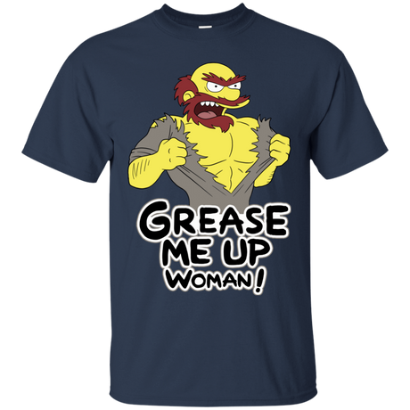 T-Shirts Navy / S Grease Me Up T-Shirt