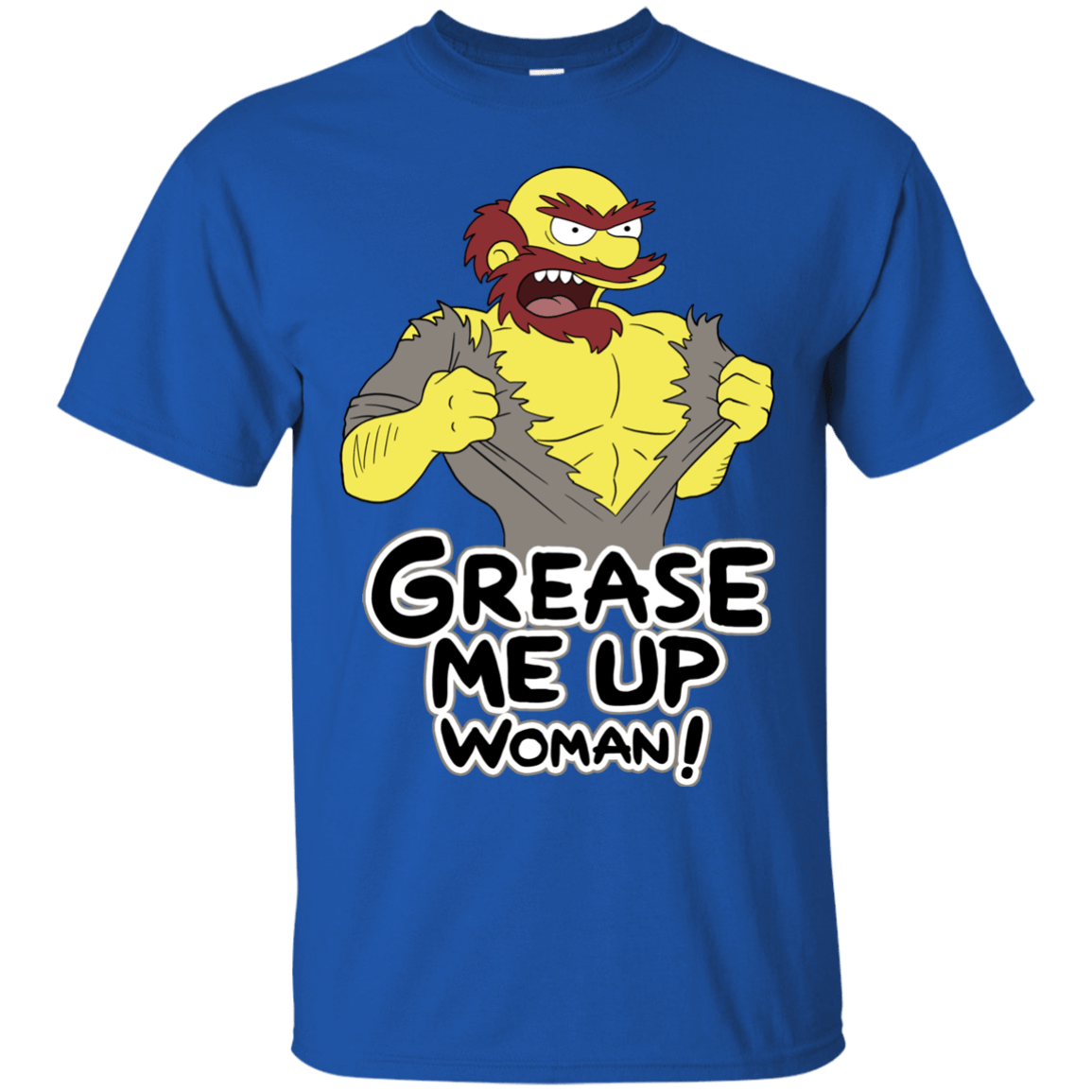 T-Shirts Royal / S Grease Me Up T-Shirt