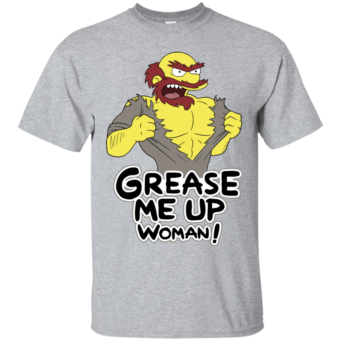 T-Shirts Sport Grey / S Grease Me Up T-Shirt