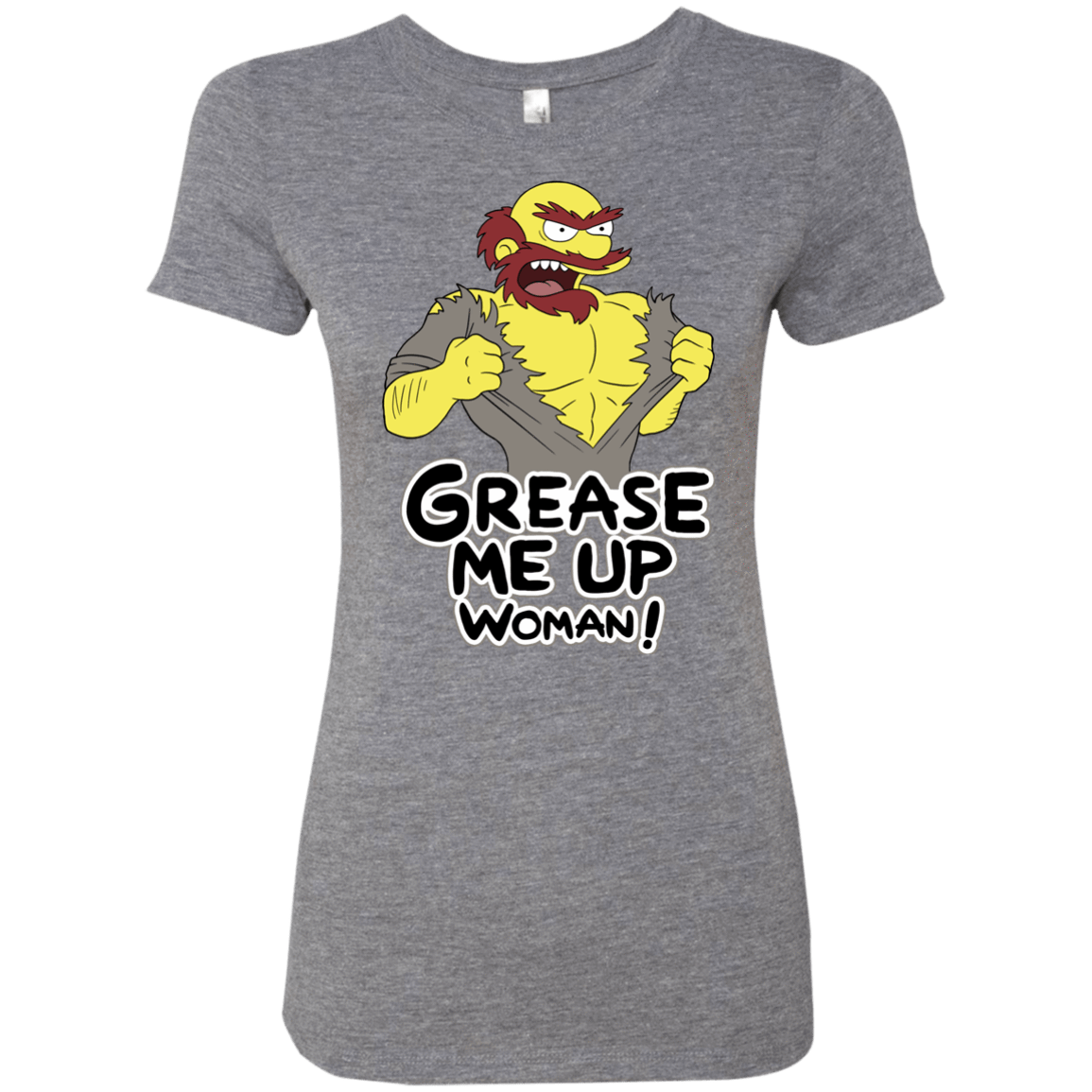 T-Shirts Premium Heather / S Grease Me Up Women's Triblend T-Shirt