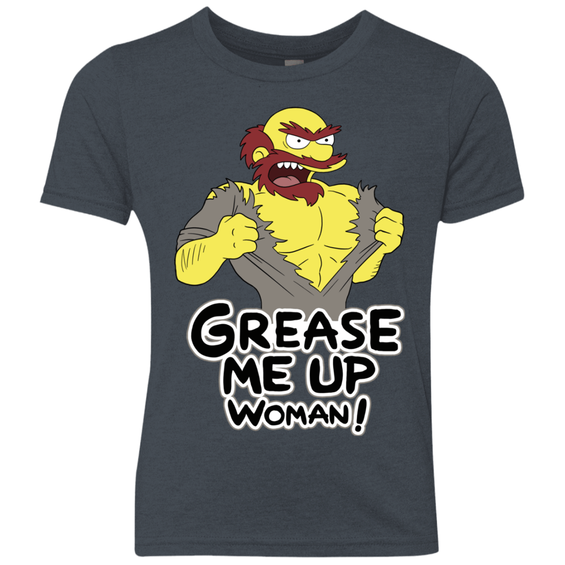 T-Shirts Vintage Navy / YXS Grease Me Up Youth Triblend T-Shirt