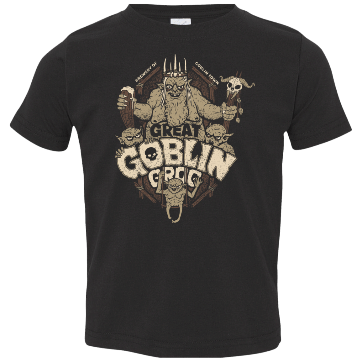 T-Shirts Black / 2T Great Goblin Grog Toddler Premium T-Shirt