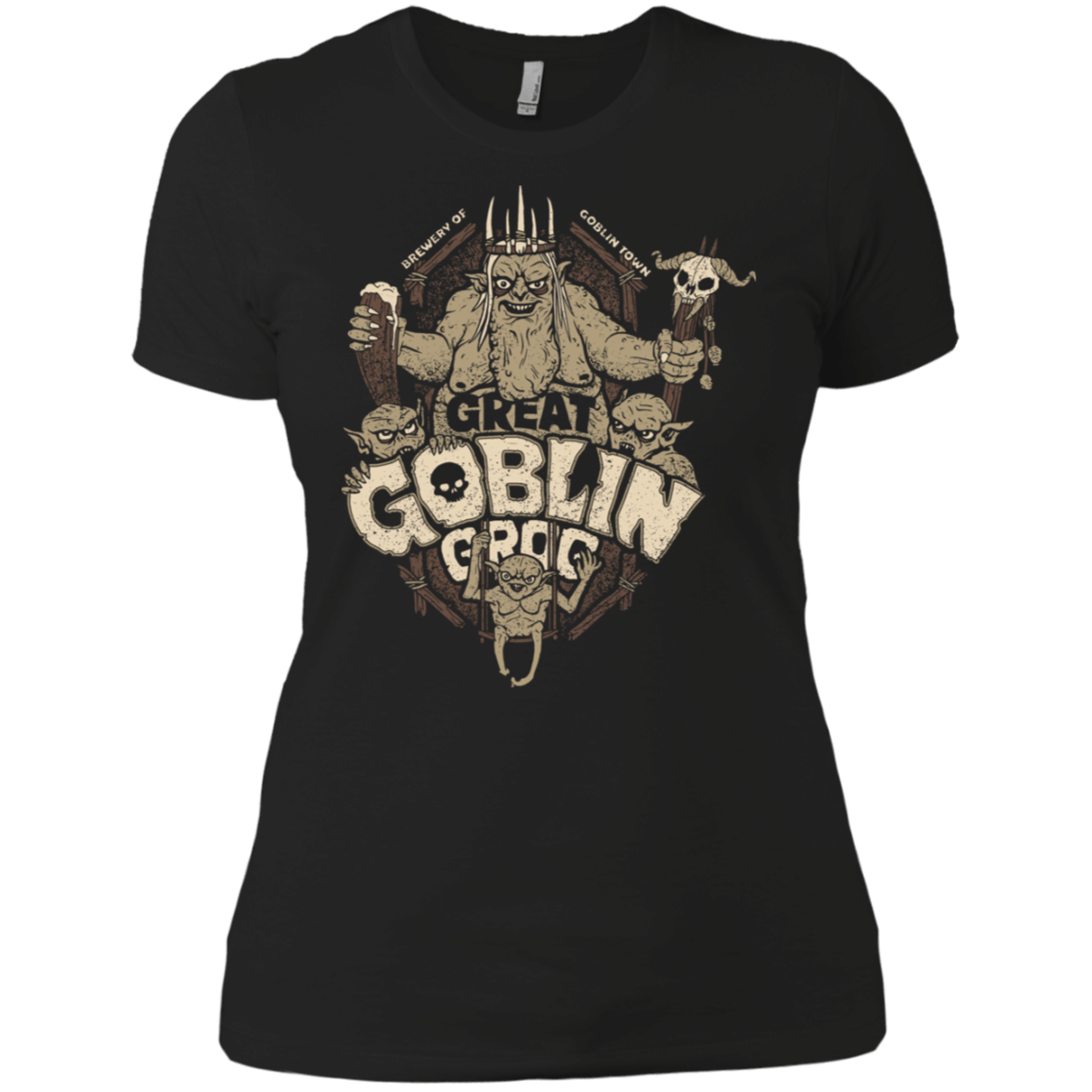 T-Shirts Black / X-Small Great Goblin Grog Women's Premium T-Shirt