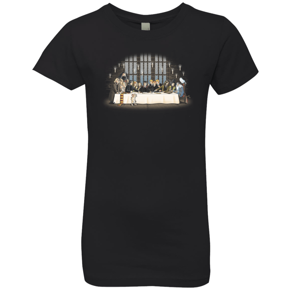 T-Shirts Black / YXS Great Hall Dinner Girls Premium T-Shirt