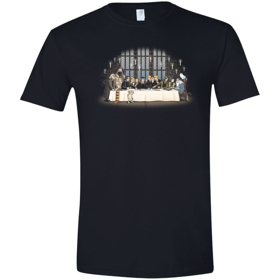 T-Shirts Black / X-Small Great Hall Dinner Men's Semi-Fitted Softstyle