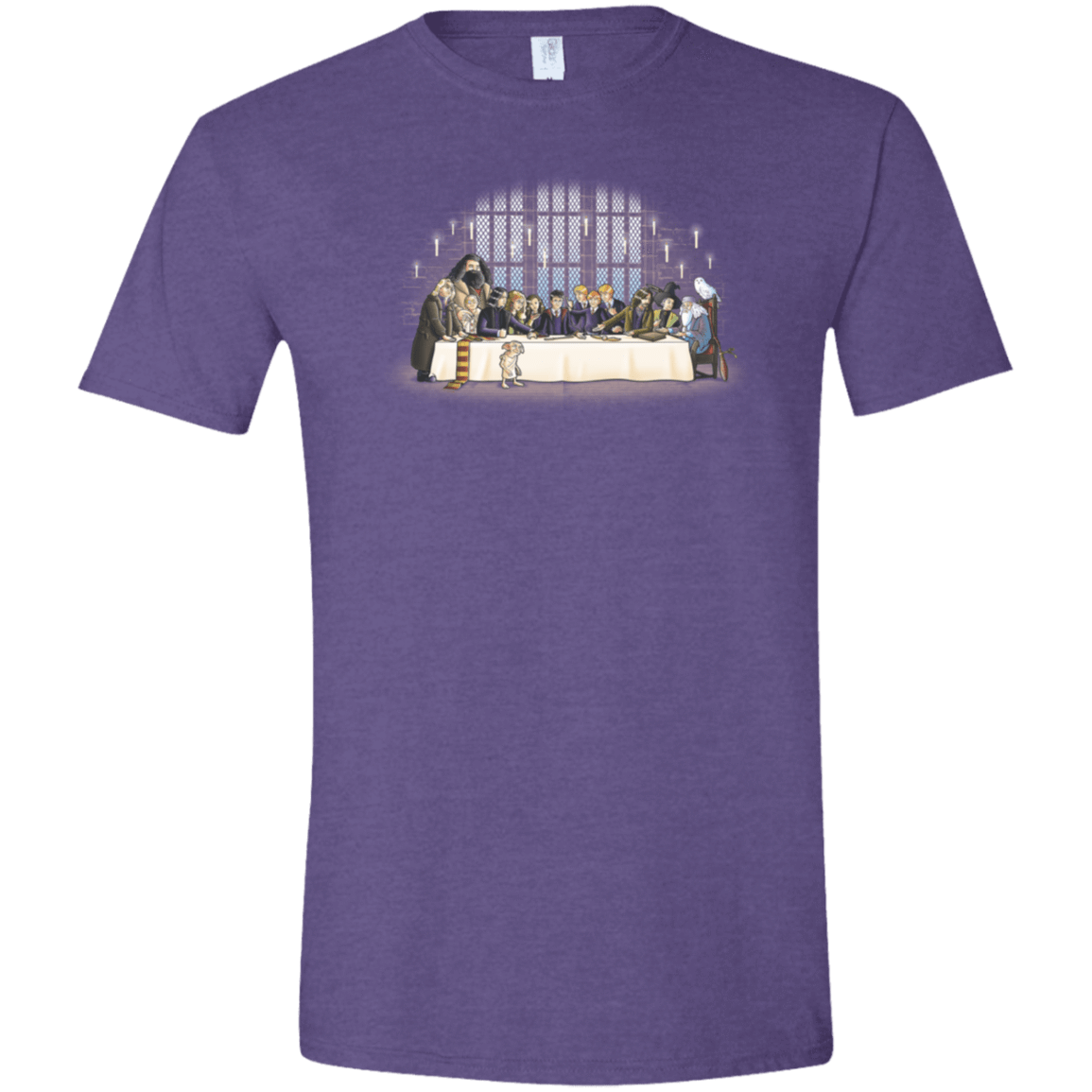 T-Shirts Heather Purple / S Great Hall Dinner Men's Semi-Fitted Softstyle