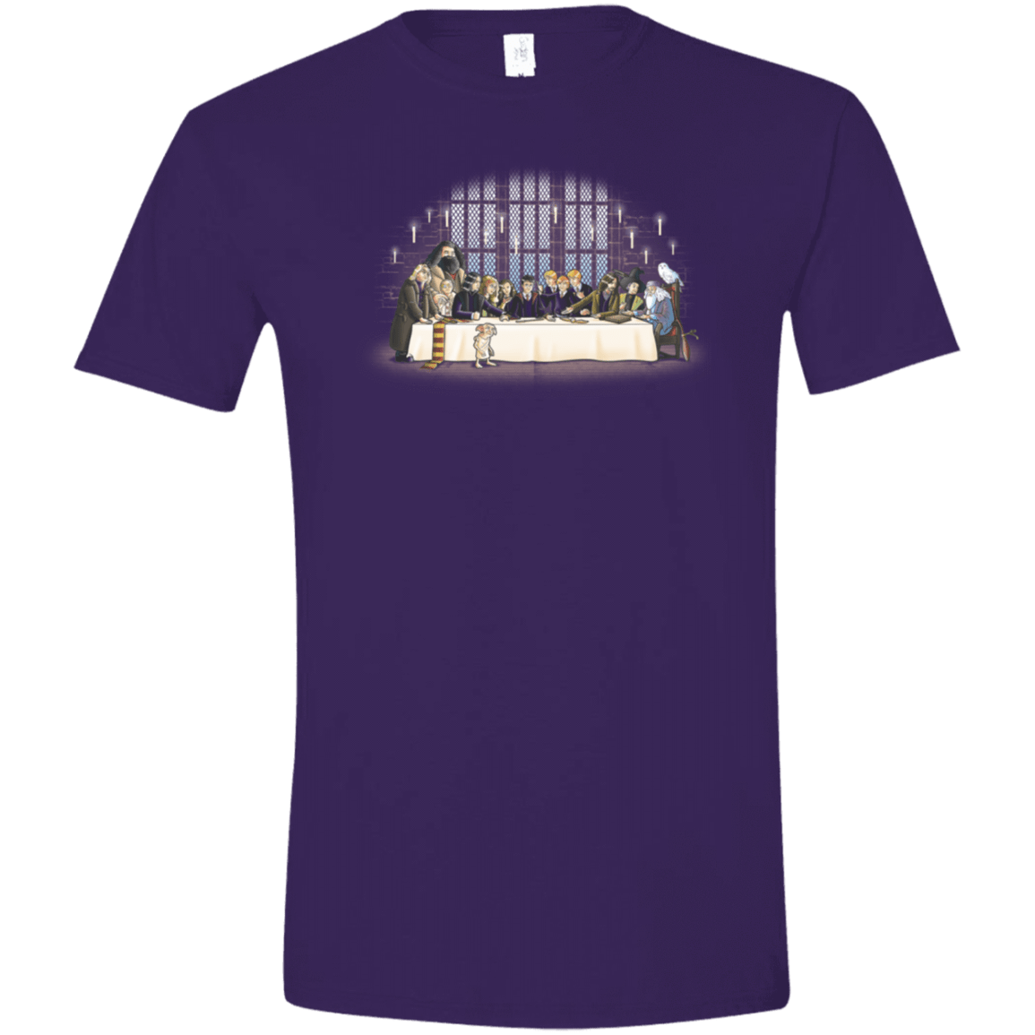 T-Shirts Purple / S Great Hall Dinner Men's Semi-Fitted Softstyle