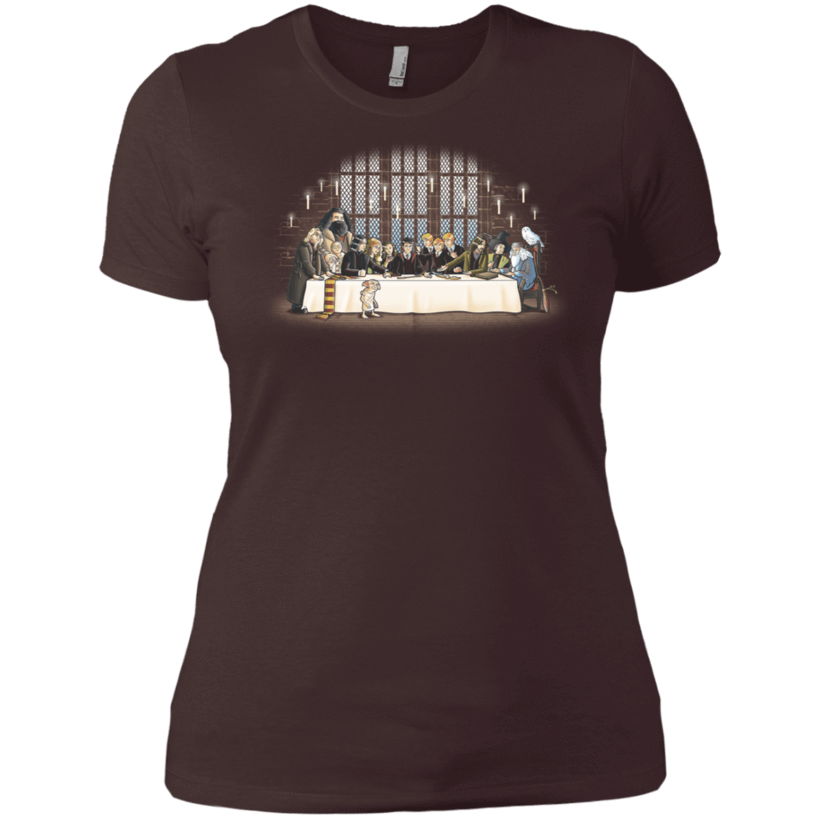 T-Shirts Dark Chocolate / X-Small Great Hall Dinner Women's Premium T-Shirt