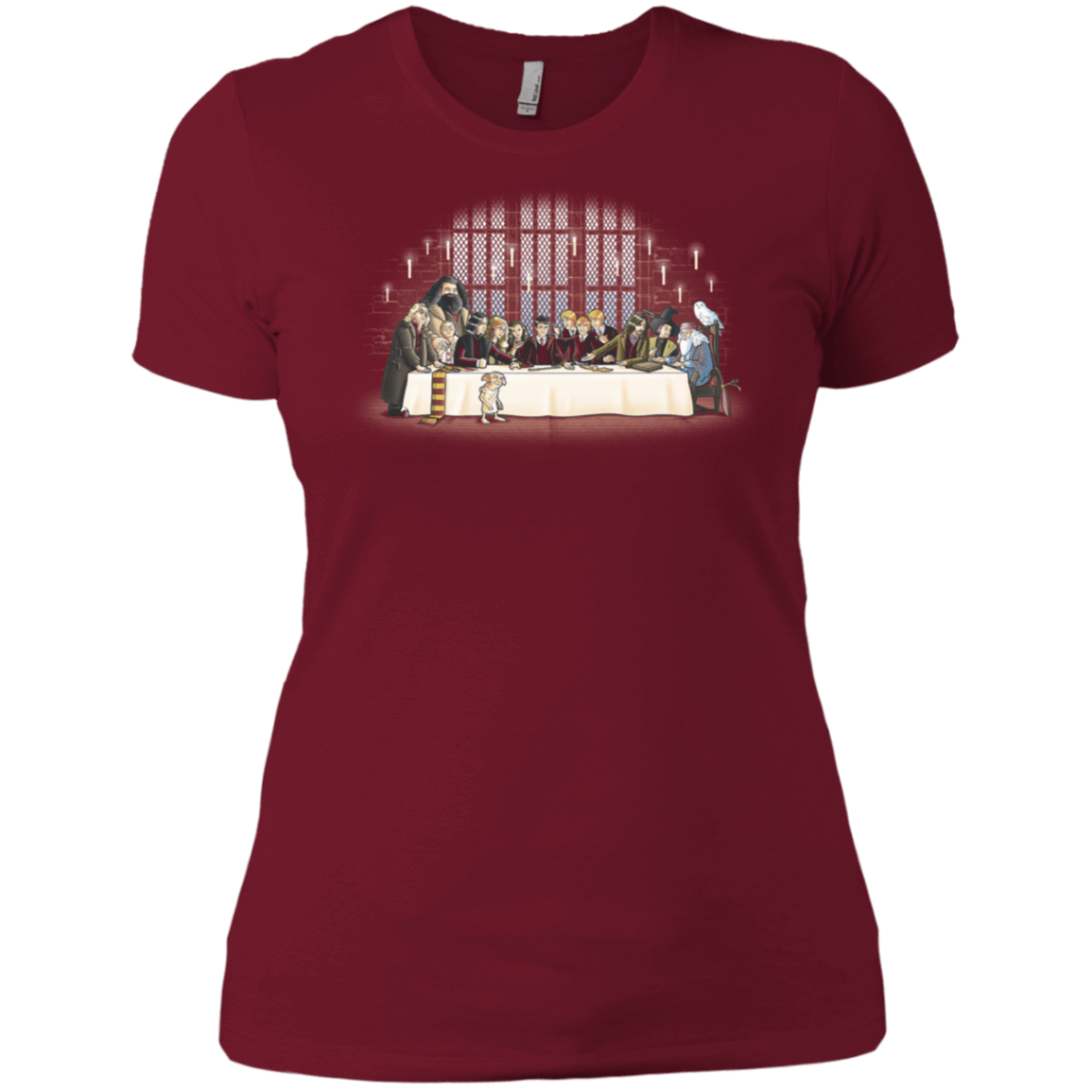 T-Shirts Scarlet / S Great Hall Dinner Women's Premium T-Shirt