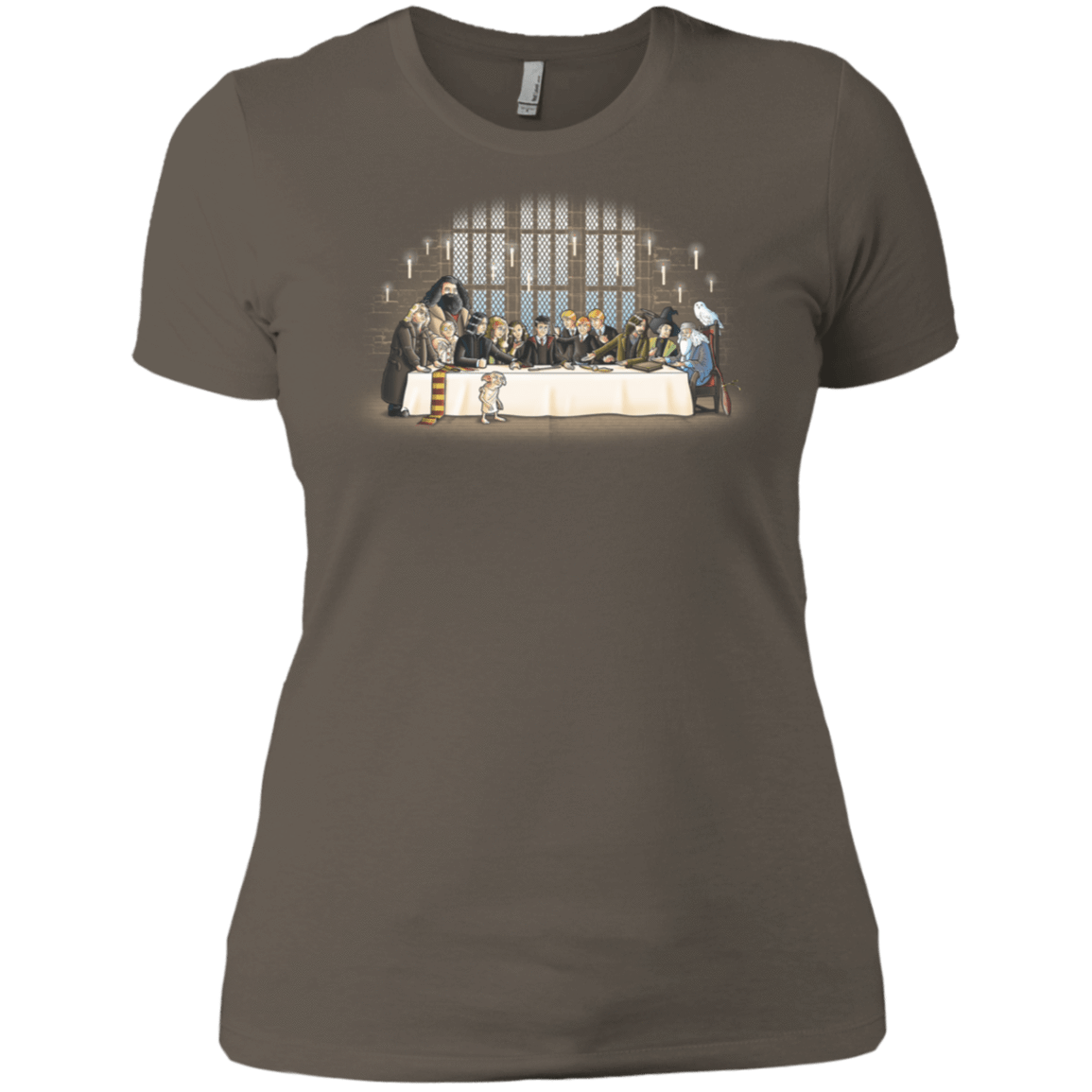 T-Shirts Warm Grey / X-Small Great Hall Dinner Women's Premium T-Shirt