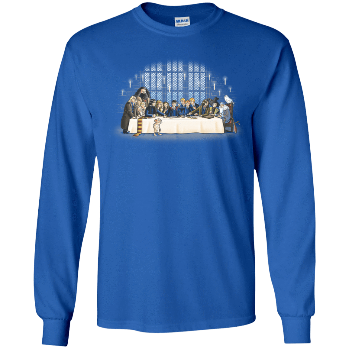 T-Shirts Royal / YS Great Hall Dinner Youth Long Sleeve T-Shirt
