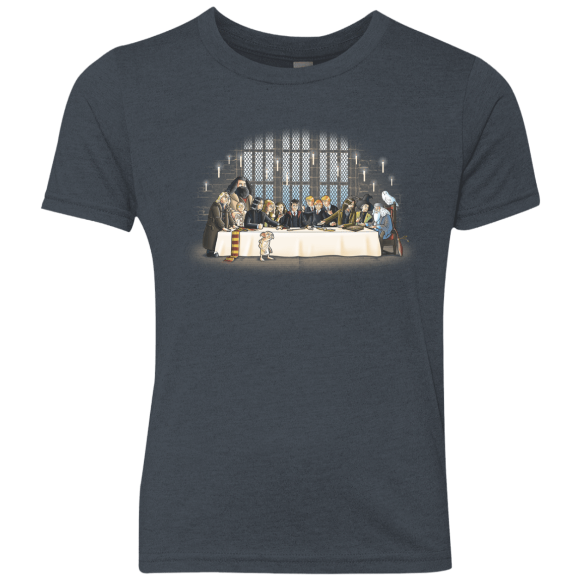 T-Shirts Vintage Navy / YXS Great Hall Dinner Youth Triblend T-Shirt