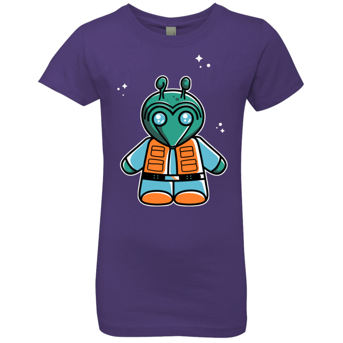 T-Shirts Purple Rush / YXS Greedo Cute Girls Premium T-Shirt