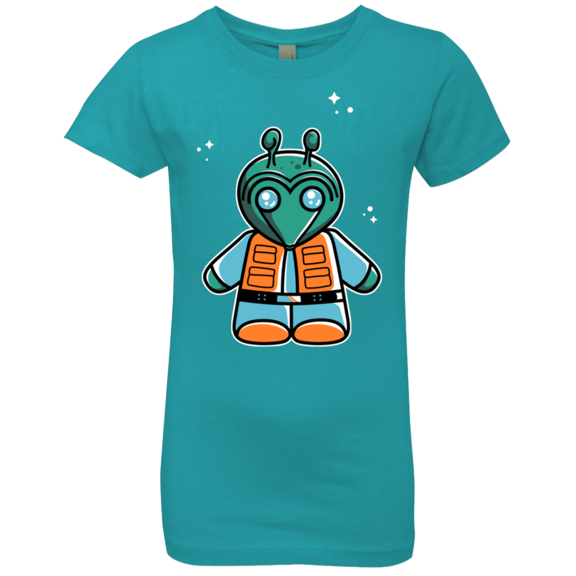 T-Shirts Tahiti Blue / YXS Greedo Cute Girls Premium T-Shirt