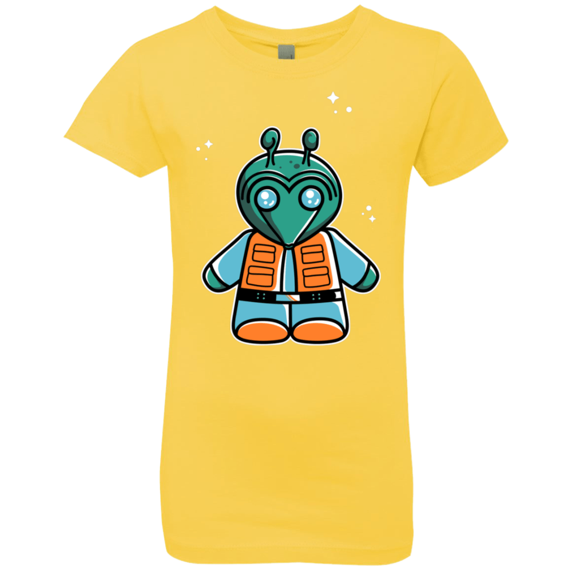 T-Shirts Vibrant Yellow / YXS Greedo Cute Girls Premium T-Shirt