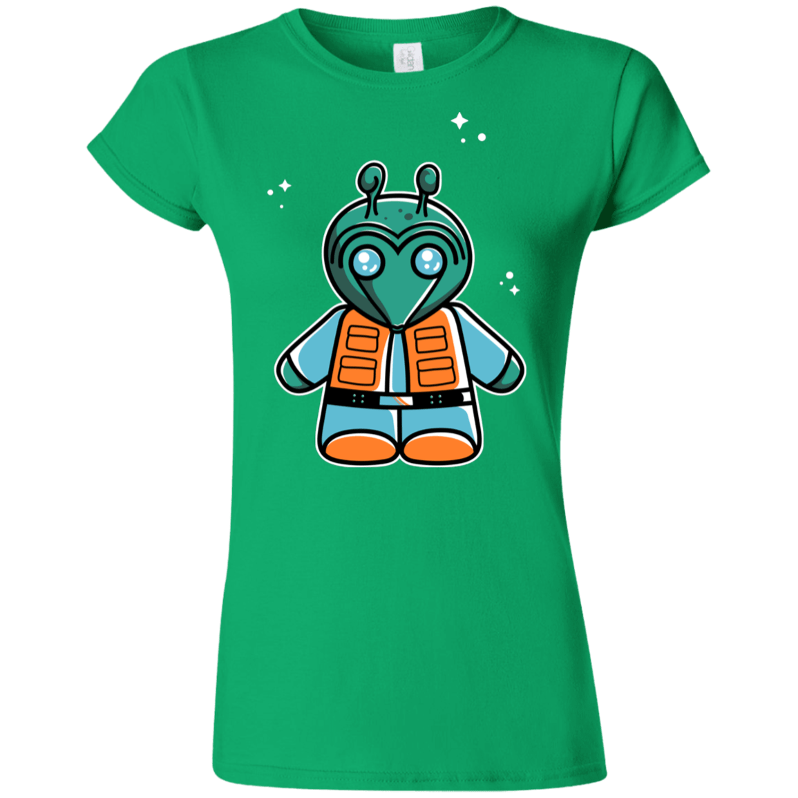 T-Shirts Irish Green / S Greedo Cute Junior Slimmer-Fit T-Shirt