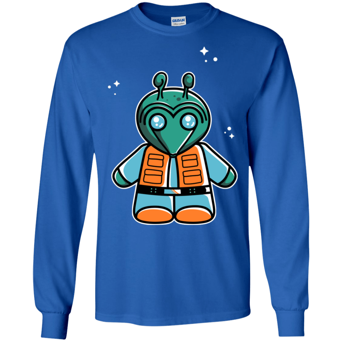T-Shirts Royal / S Greedo Cute Men's Long Sleeve T-Shirt