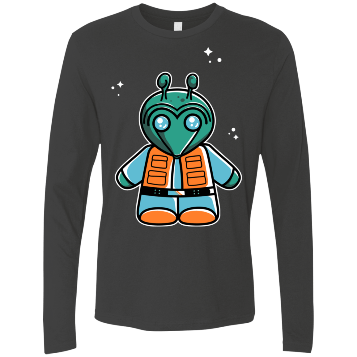 T-Shirts Heavy Metal / S Greedo Cute Men's Premium Long Sleeve