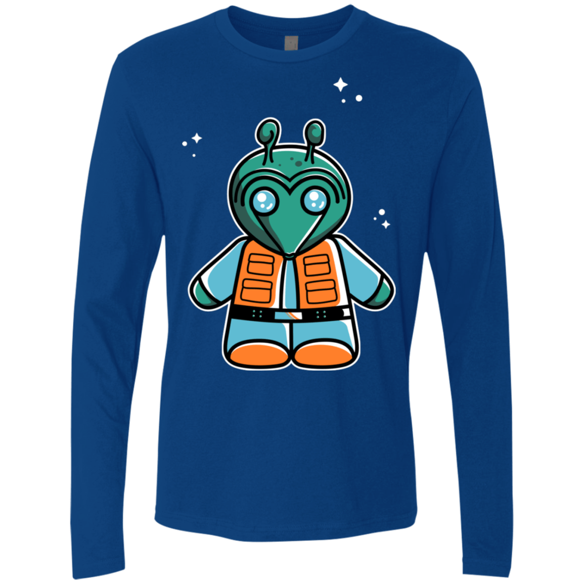 T-Shirts Royal / S Greedo Cute Men's Premium Long Sleeve