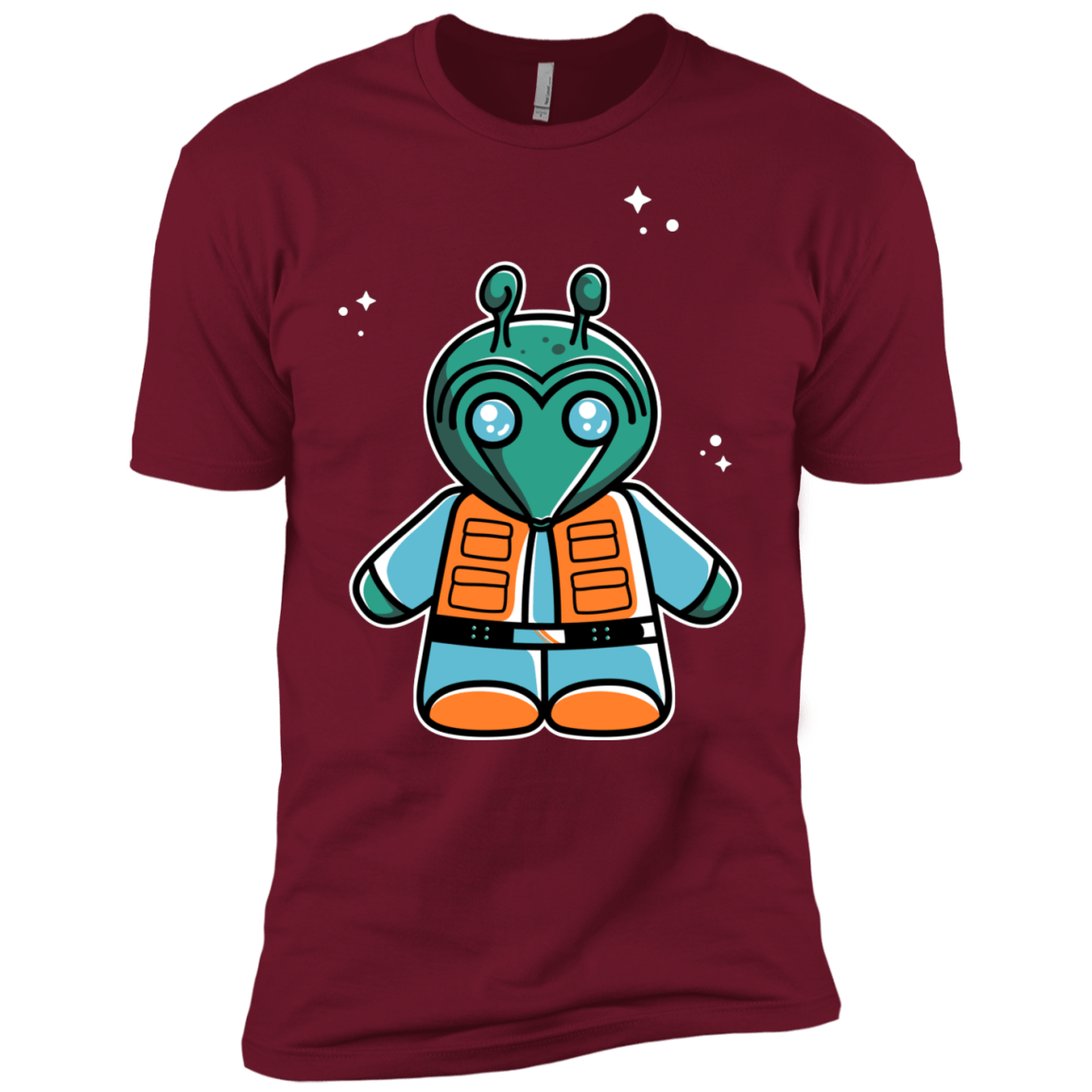 T-Shirts Cardinal / X-Small Greedo Cute Men's Premium T-Shirt