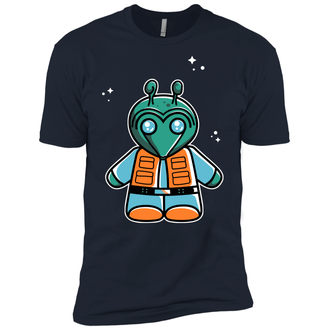 T-Shirts Midnight Navy / X-Small Greedo Cute Men's Premium T-Shirt