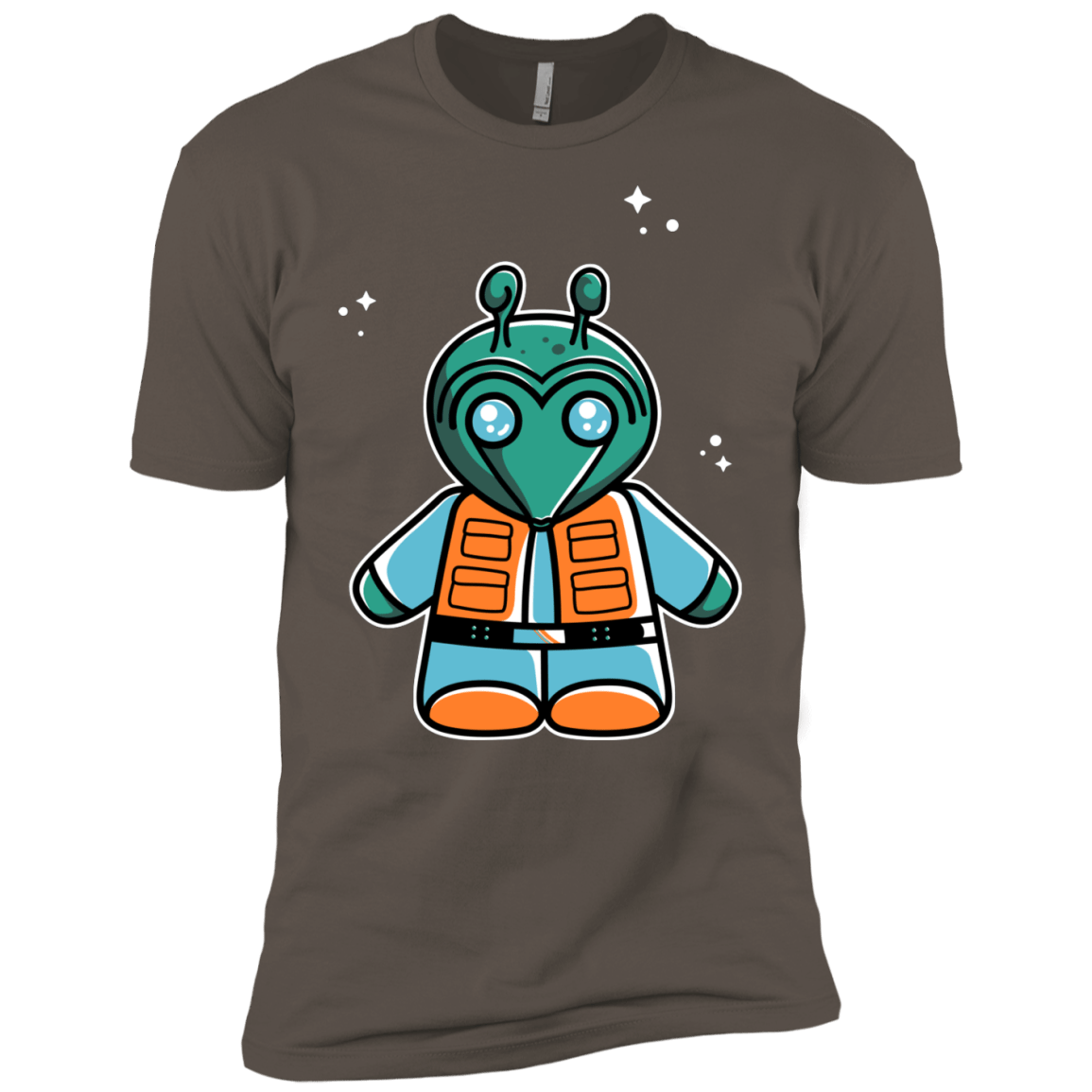 T-Shirts Warm Grey / X-Small Greedo Cute Men's Premium T-Shirt