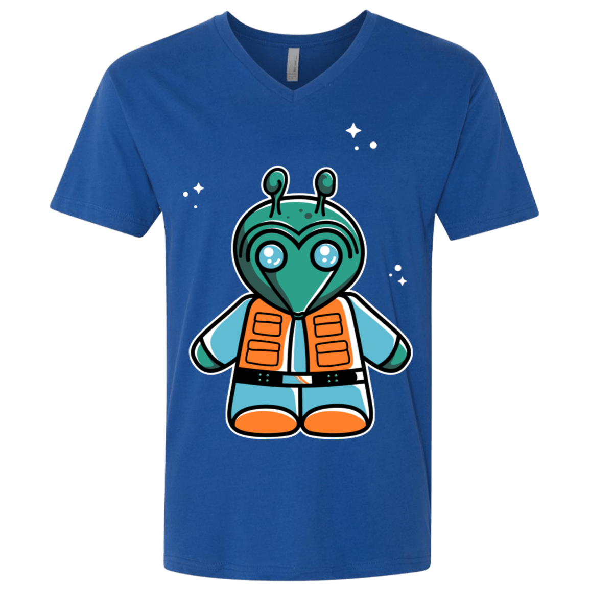 T-Shirts Royal / X-Small Greedo Cute Men's Premium V-Neck