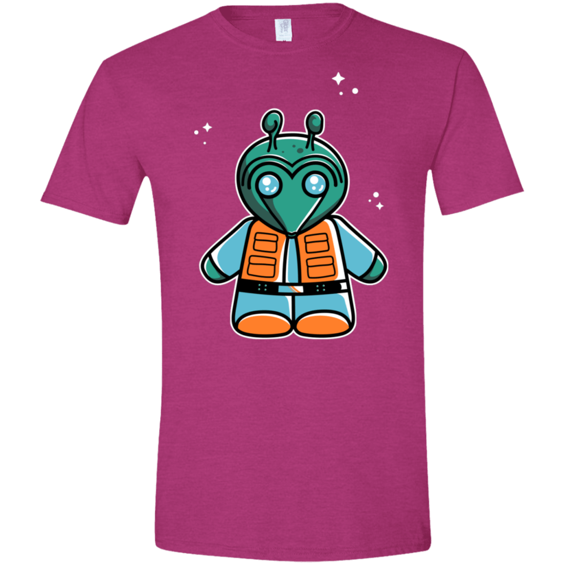 T-Shirts Antique Heliconia / S Greedo Cute Men's Semi-Fitted Softstyle