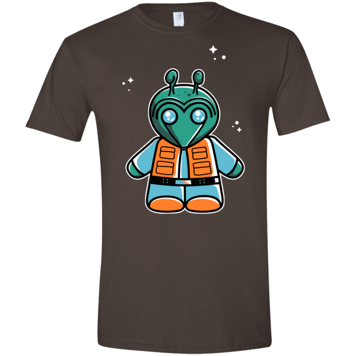 T-Shirts Dark Chocolate / S Greedo Cute Men's Semi-Fitted Softstyle
