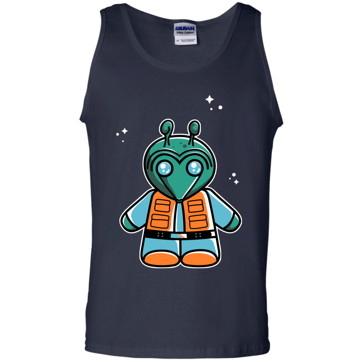 T-Shirts Navy / S Greedo Cute Men's Tank Top