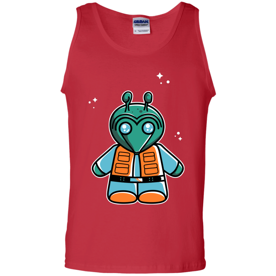 T-Shirts Red / S Greedo Cute Men's Tank Top