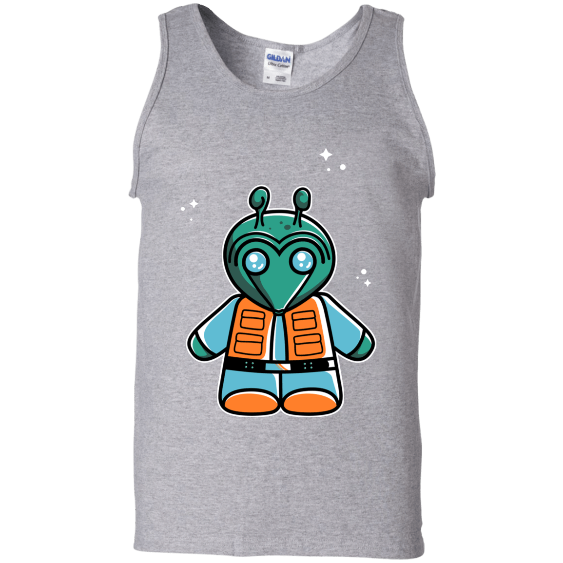 T-Shirts Sport Grey / S Greedo Cute Men's Tank Top
