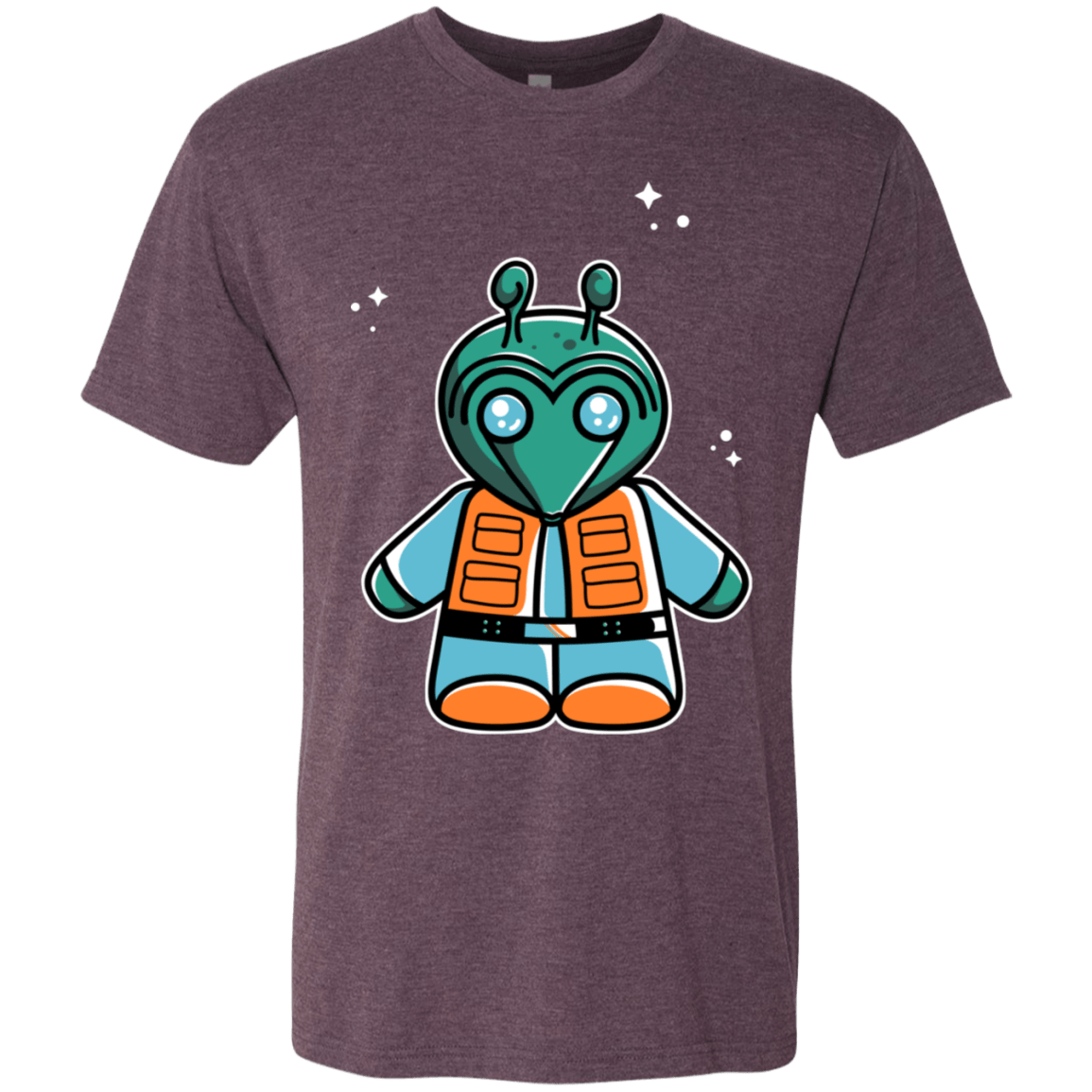 T-Shirts Vintage Purple / S Greedo Cute Men's Triblend T-Shirt