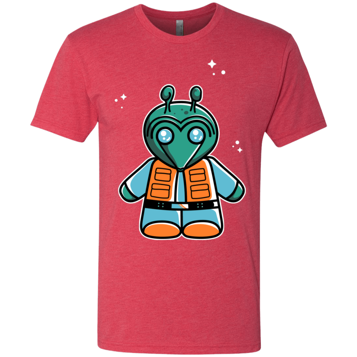 T-Shirts Vintage Red / S Greedo Cute Men's Triblend T-Shirt