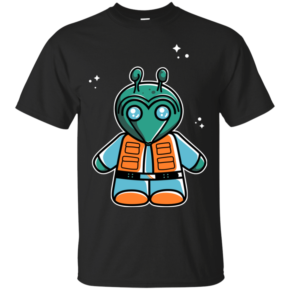 T-Shirts Black / S Greedo Cute T-Shirt