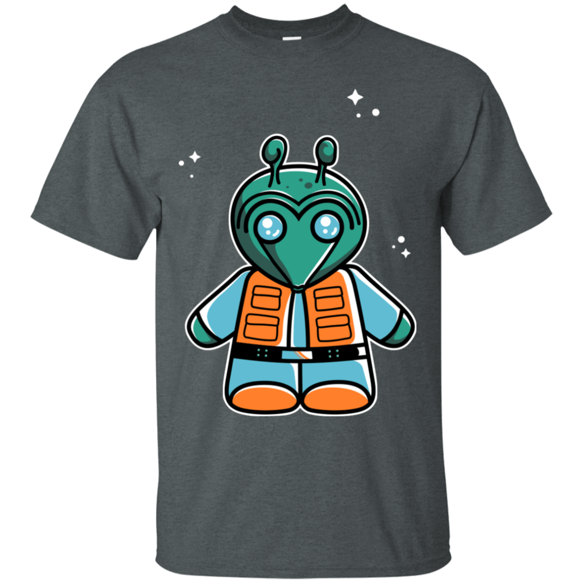 T-Shirts Dark Heather / S Greedo Cute T-Shirt