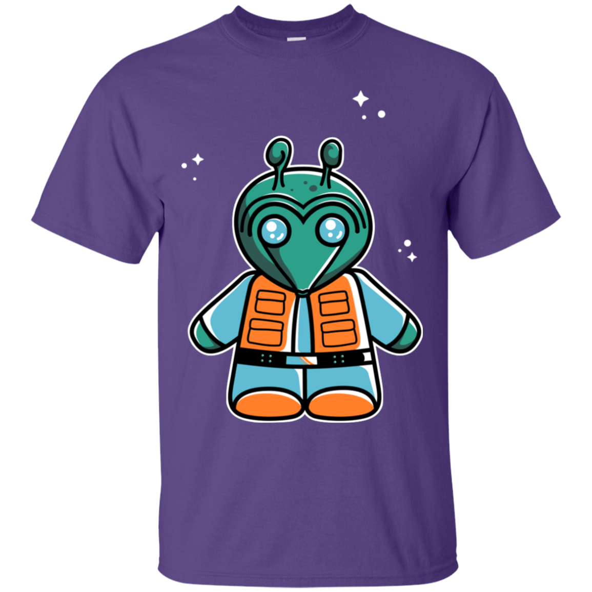 T-Shirts Purple / S Greedo Cute T-Shirt