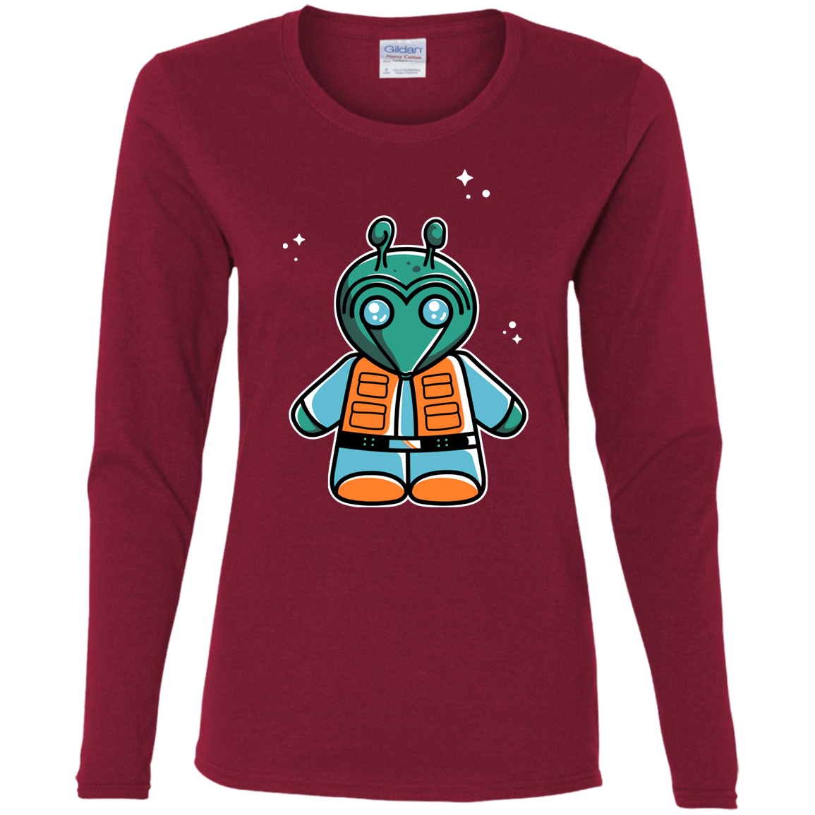 T-Shirts Cardinal / S Greedo Cute Women's Long Sleeve T-Shirt