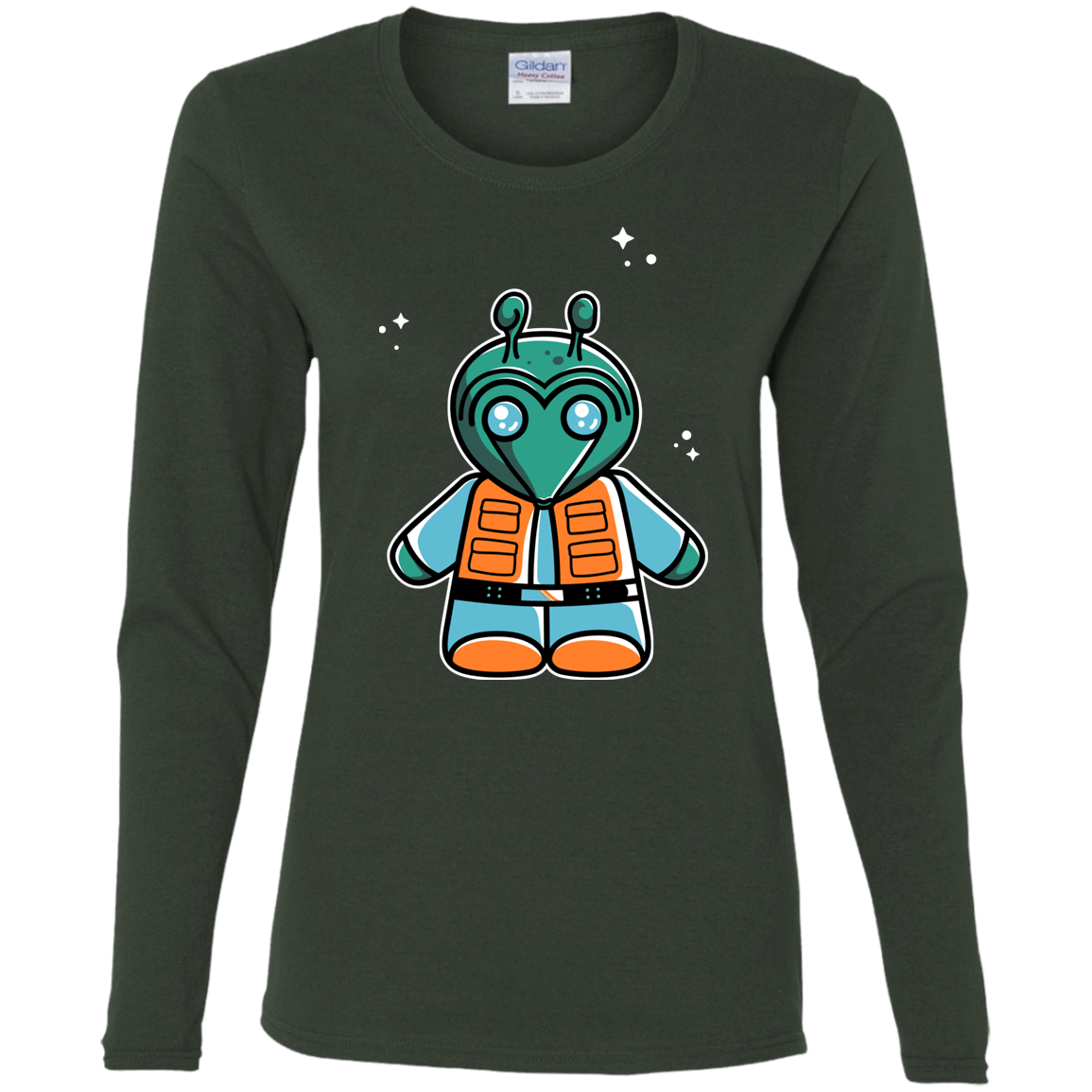 T-Shirts Forest / S Greedo Cute Women's Long Sleeve T-Shirt