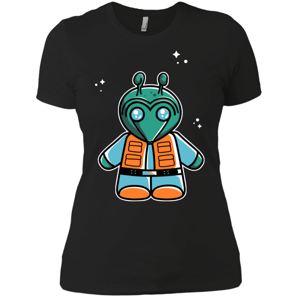 T-Shirts Black / X-Small Greedo Cute Women's Premium T-Shirt