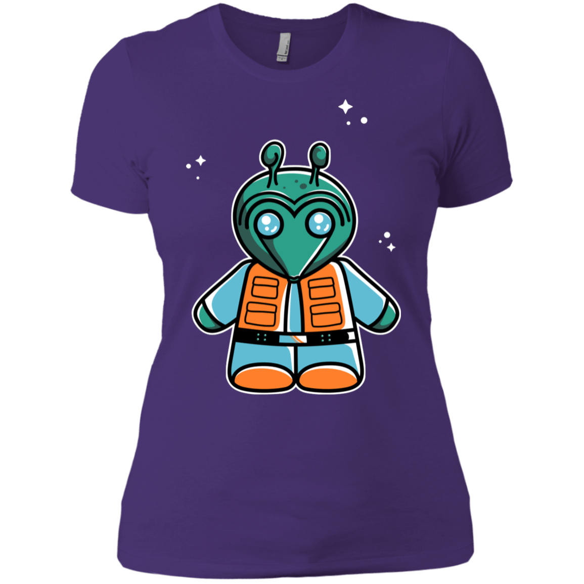 T-Shirts Purple Rush/ / X-Small Greedo Cute Women's Premium T-Shirt