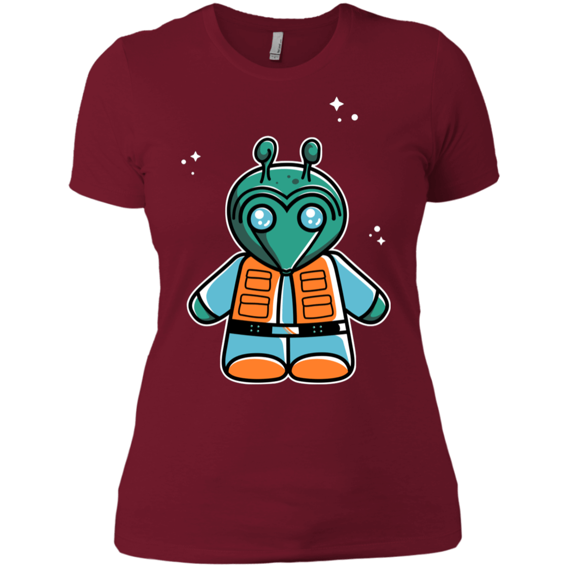 T-Shirts Scarlet / X-Small Greedo Cute Women's Premium T-Shirt