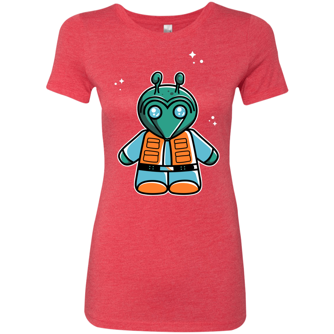 T-Shirts Vintage Red / S Greedo Cute Women's Triblend T-Shirt