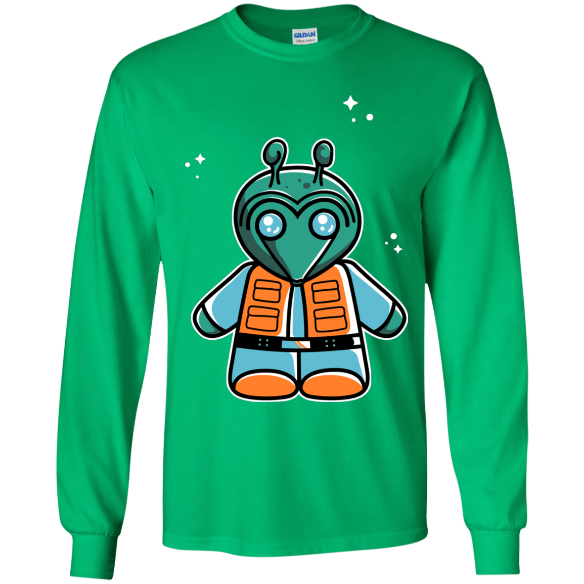 T-Shirts Irish Green / YS Greedo Cute Youth Long Sleeve T-Shirt