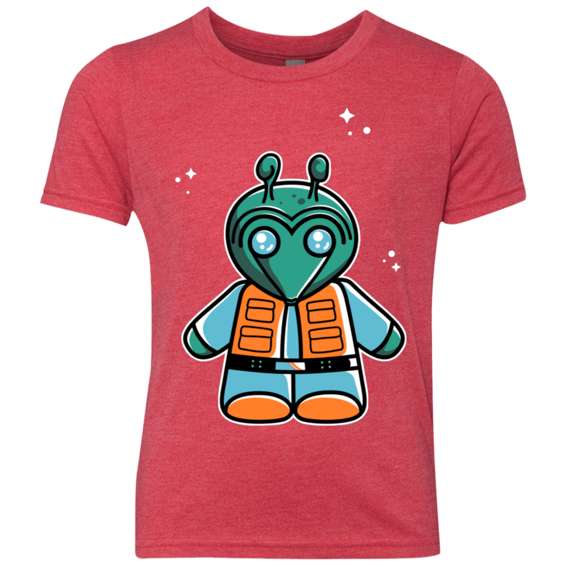 T-Shirts Vintage Red / YXS Greedo Cute Youth Triblend T-Shirt