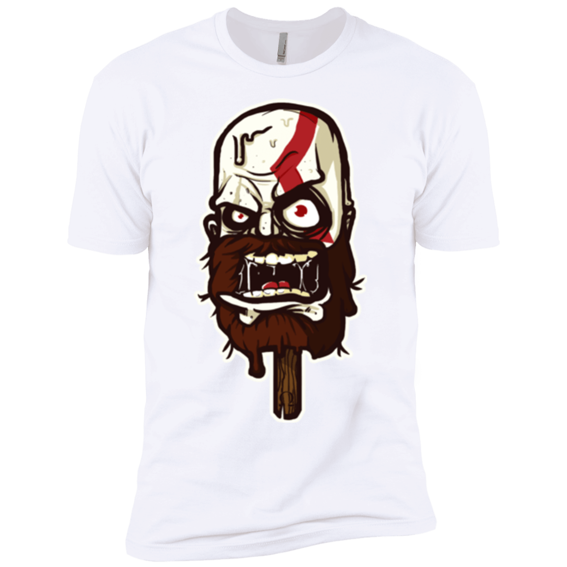 T-Shirts White / YXS Greek Ice Cream Boys Premium T-Shirt