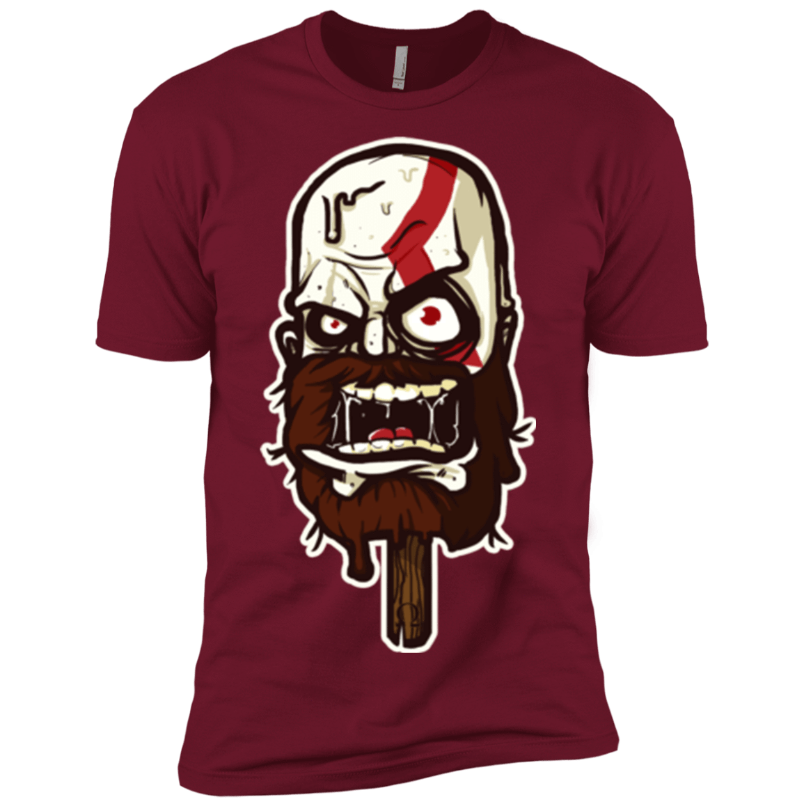 T-Shirts Cardinal / X-Small Greek Ice Cream Men's Premium T-Shirt