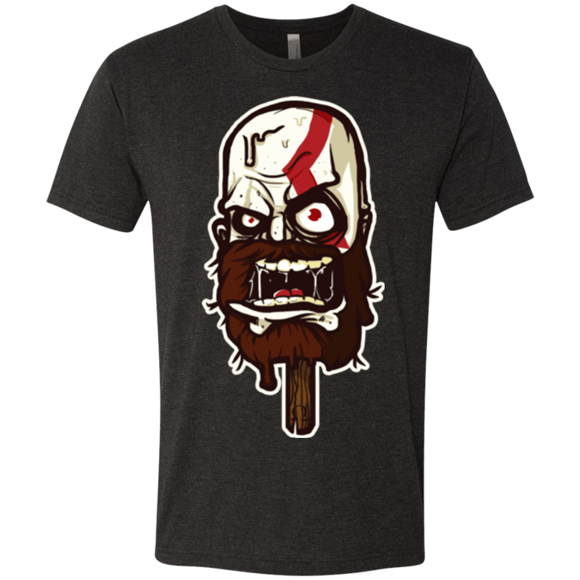 T-Shirts Vintage Black / S Greek Ice Cream Men's Triblend T-Shirt