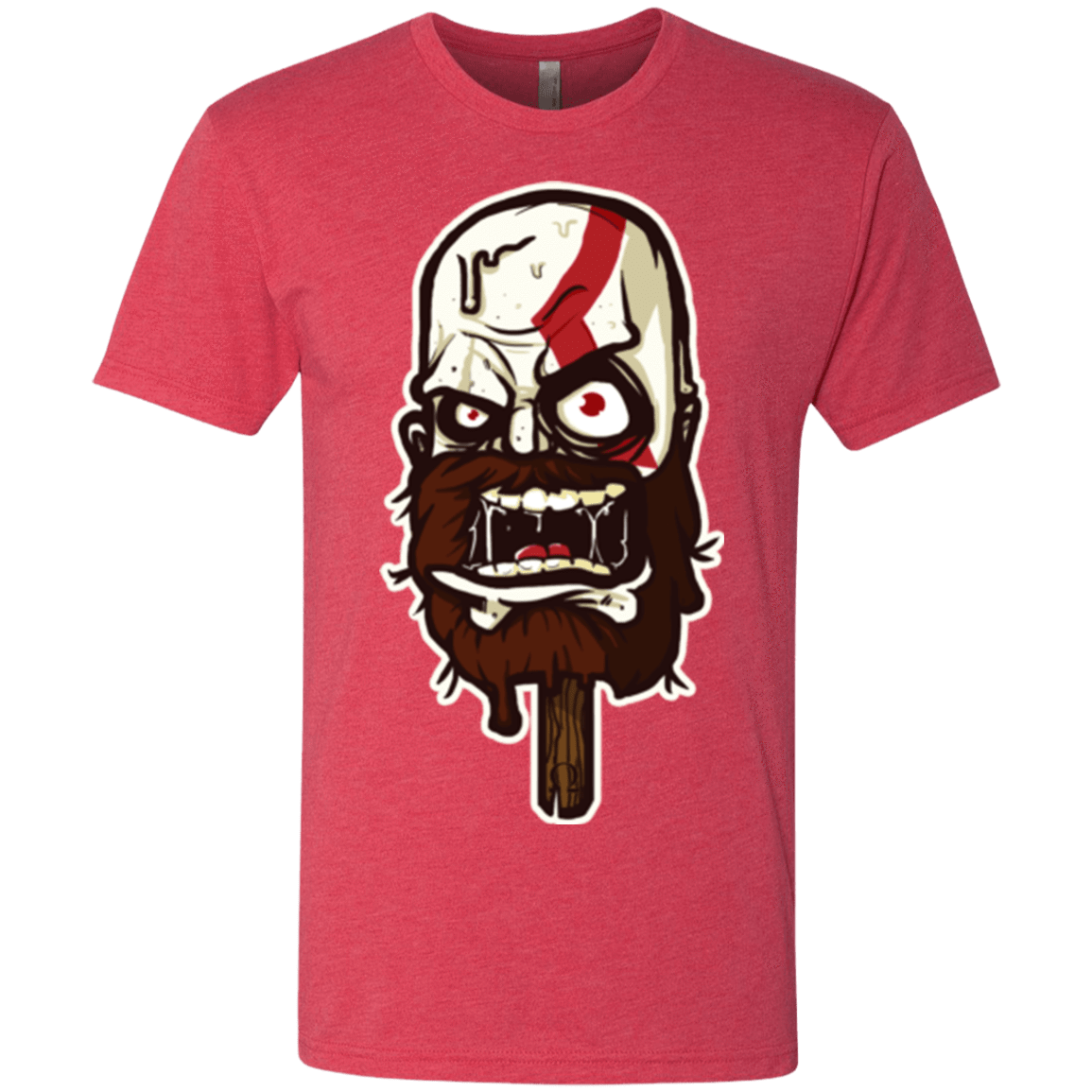T-Shirts Vintage Red / S Greek Ice Cream Men's Triblend T-Shirt